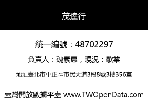 茂達行