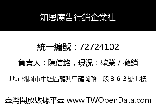 知恩廣告行銷企業社