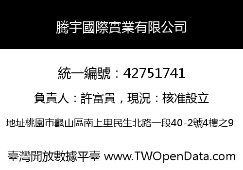 騰宇國際實業有限公司