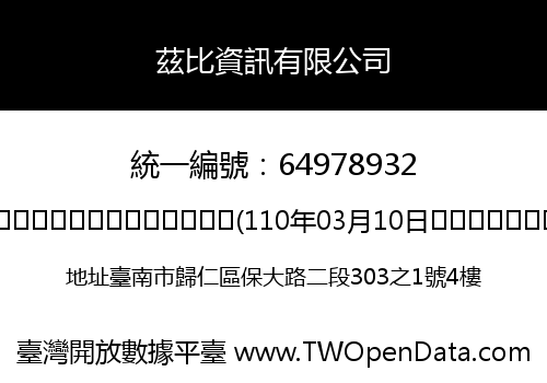 茲比資訊有限公司