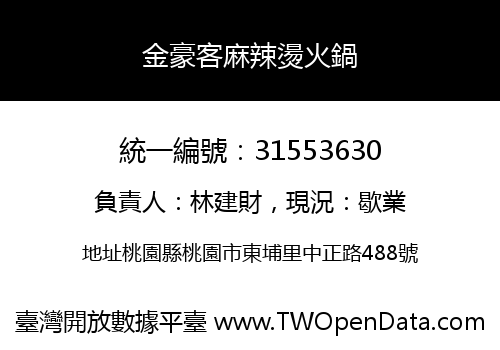金豪客麻辣燙火鍋