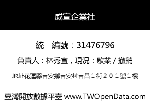 威宣企業社