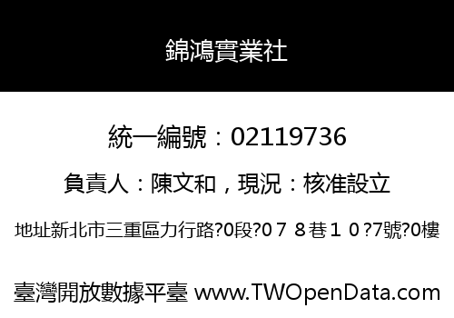 錦鴻實業社
