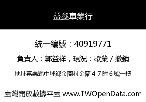 益鑫車業行