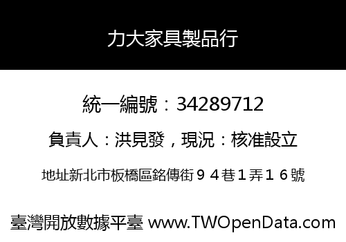 力大家具製品行