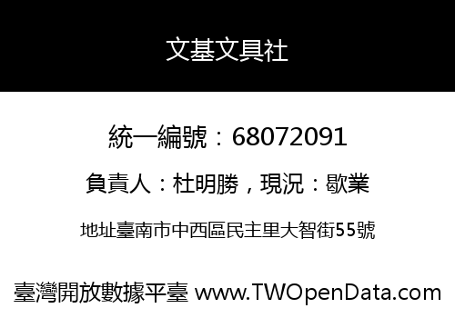 文基文具社