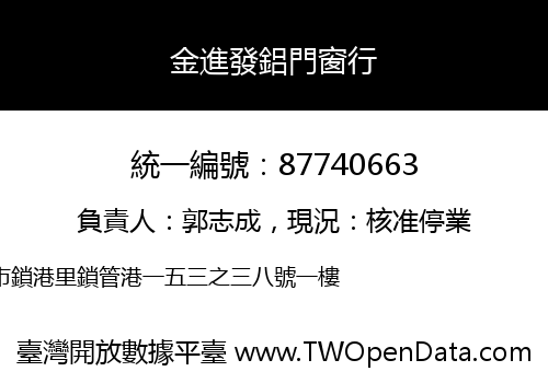 金進發鋁門窗行