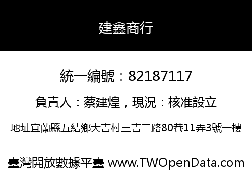 建鑫商行