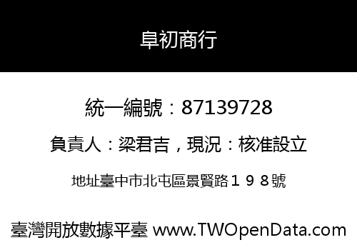 阜初商行