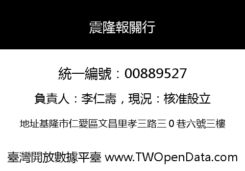 震隆報關行
