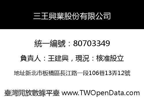 三王興業股份有限公司