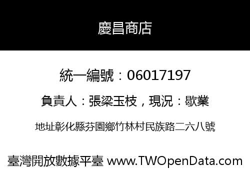 慶昌商店