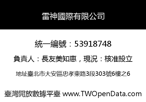 雷神國際有限公司