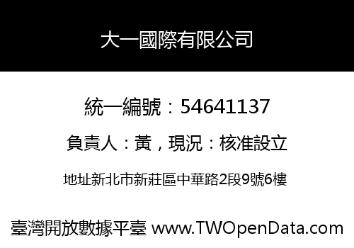 大一國際有限公司