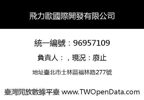 飛力歐國際開發有限公司