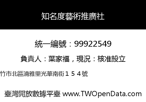 知名度藝術推廣社