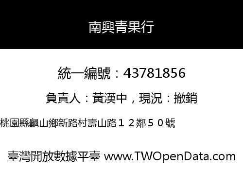 南興青果行