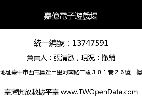嘉億電子遊戲場