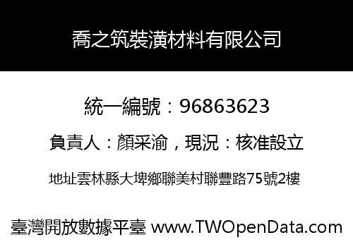 喬之筑裝潢材料有限公司