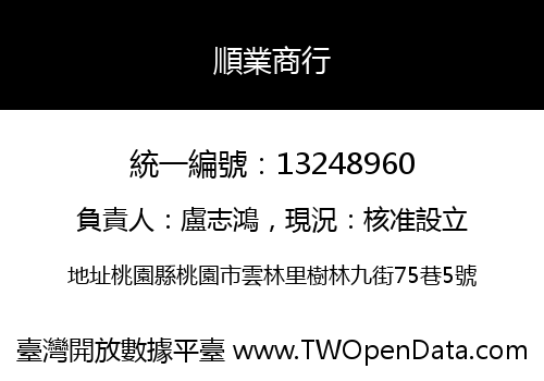 順業商行
