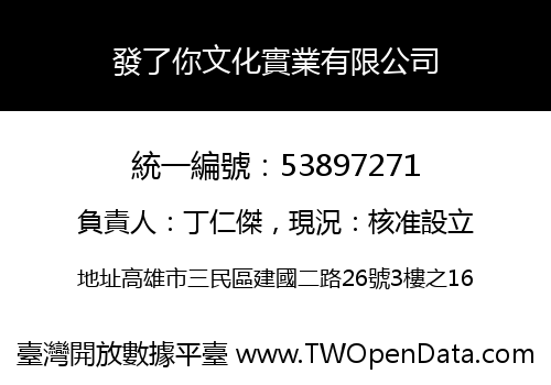 發了你文化實業有限公司