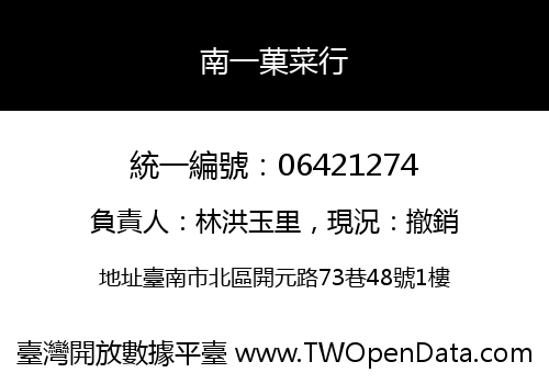 南一菓菜行