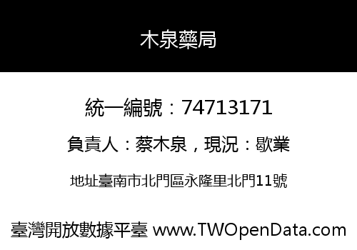 木泉藥局