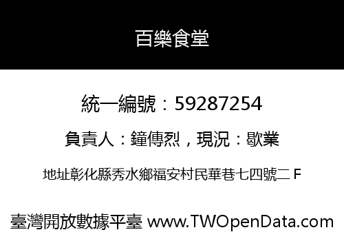 百樂食堂