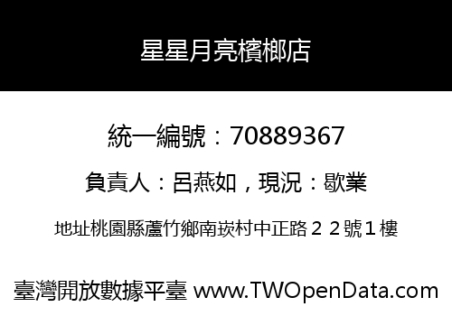 星星月亮檳榔店