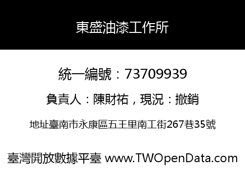 東盛油漆工作所