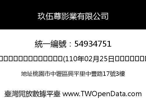玖伍尊影業有限公司