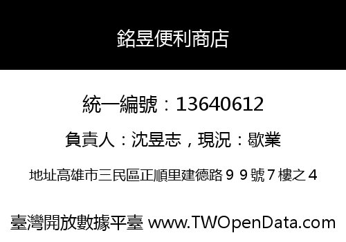 銘昱便利商店