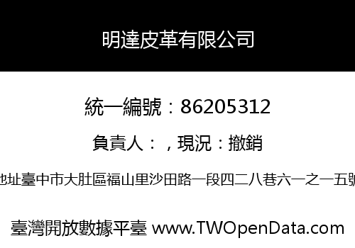 明達皮革有限公司