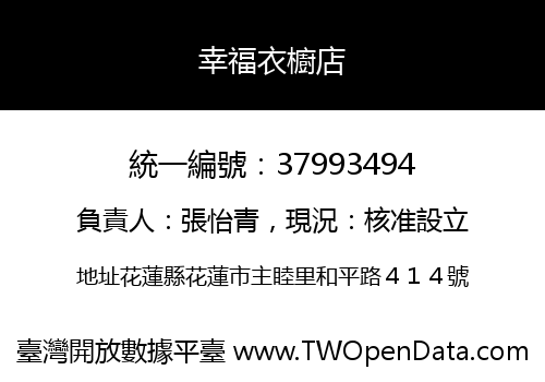 幸福衣櫥店