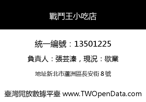 戰鬥王小吃店
