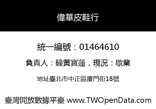 偉華皮鞋行