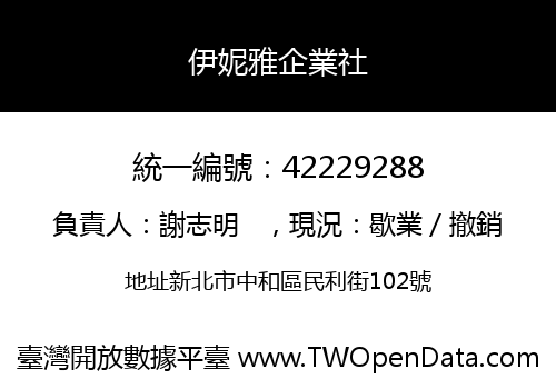 伊妮雅企業社