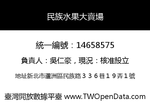 民族水果大賣場