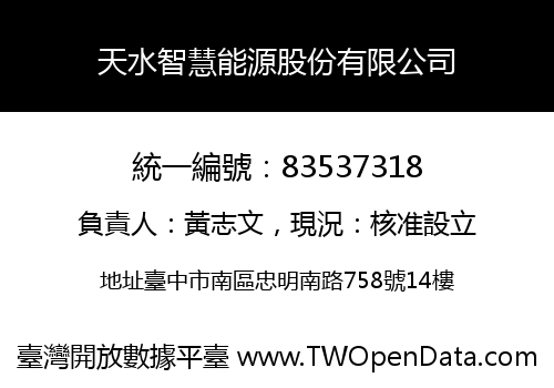 天水智慧能源股份有限公司