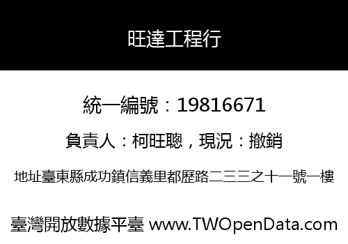 旺達工程行