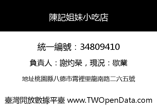 陳記姐妹小吃店