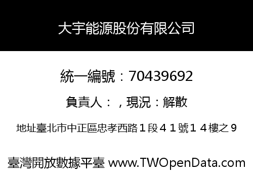 大宇能源股份有限公司