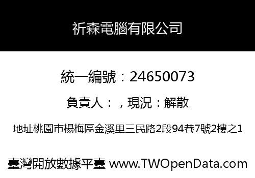 祈森電腦有限公司