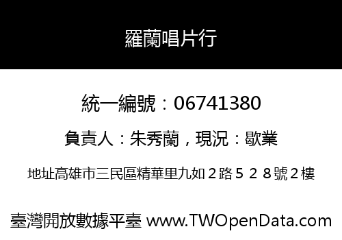 羅蘭唱片行