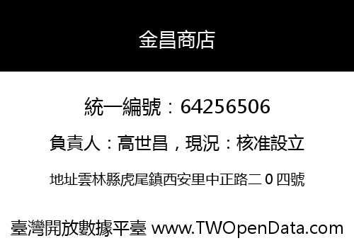 金昌商店