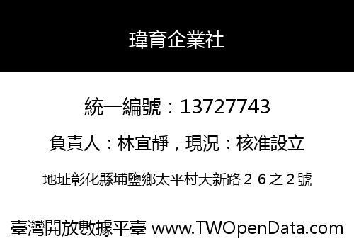 瑋育企業社