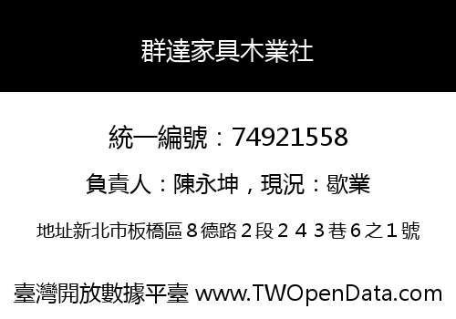 群達家具木業社