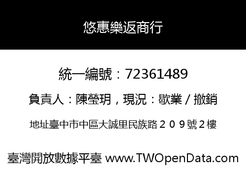 悠惠樂返商行