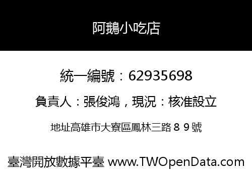 阿鵝小吃店