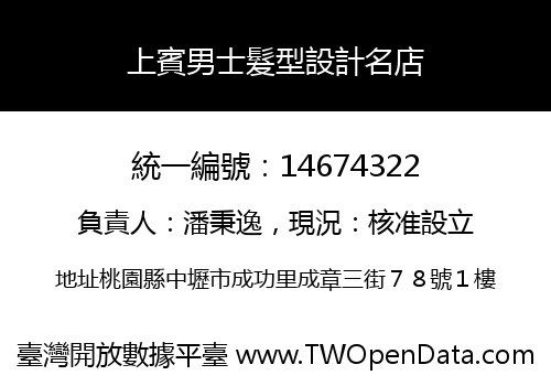 上賓男士髮型設計名店